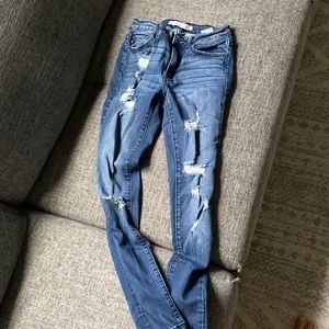KanCan - Dark ripped Jeans / size 0/23